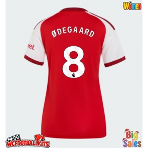 Arsenal Martin Odegaard #8 Replica Home Stadium Shirt for Women 2026-27 Short Sleeve